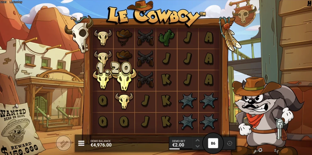 Le Cowboy gameplay